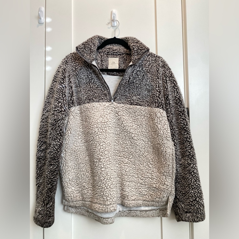 Thread & Supply Half Zip Sherpa